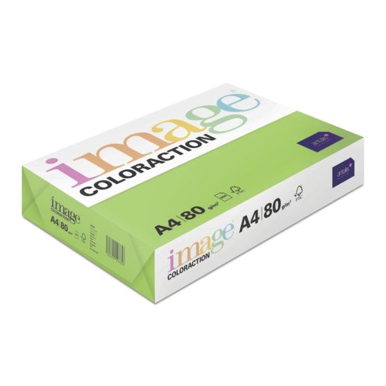 Obrázek Antalis Papír Image Coloraction Java - středně zelená (MA42) A4 (80g/ 500ks)