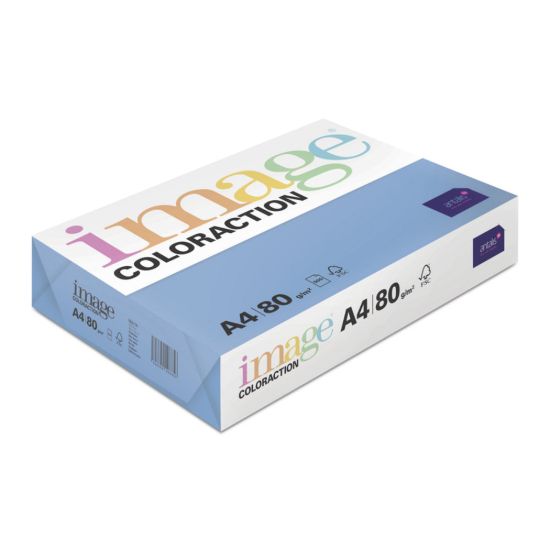 Obrázek Antalis Papír Image Coloraction Malta - středně modrá (SP13) A4 (80g/ 500ks)