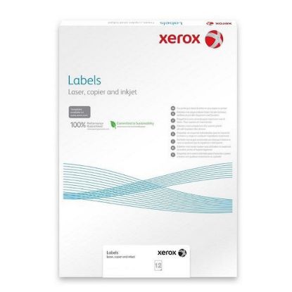 Obrázek Xerox PNT Label - Clear PaperBack SRA3 (229g/ 50 listů, SRA3) - odolná plastová samolepka