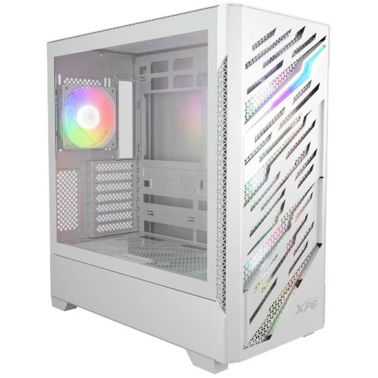 Obrázek ADATA XPG case STARKER AIR BTF Mid- Tower, bez zdroje, 4x 120mm ARGB, Bílá