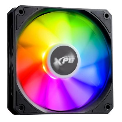Obrázek ADATA XPG Ventilátor VENTO R, Převrácený, 120mm, ARGB, PWM, černá