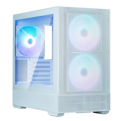 Obrázek ZALMAN case P30 Air, Mini Tower, mATX, 1xUSB 3.0, 1xUSB- C, 3x 140mm ARGB Fan, bílá