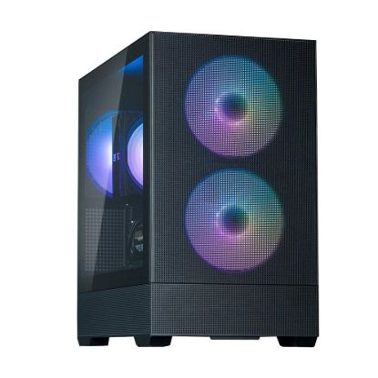 Obrázek ZALMAN case P30 Air, Mini Tower, mATX, 1xUSB 3.0, 1xUSB- C, 3x 140mm ARGB Fan, černá