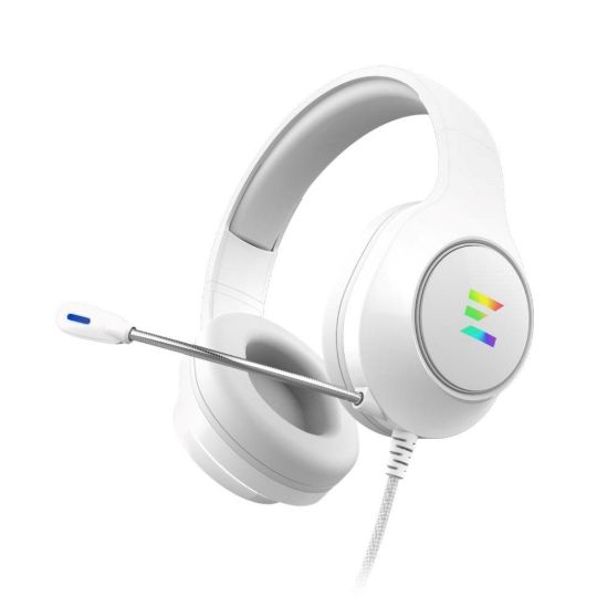 Obrázek ZALMAN headset ZM- HPS310 RGB, Herní, Drátový USB, 7.1, bílá