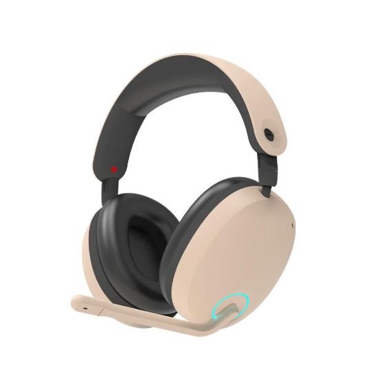 Obrázek ZALMAN headset ZM- HPS800 W, Herní, Bluetooth, Bezdrátový USB, 7.1, béžová
