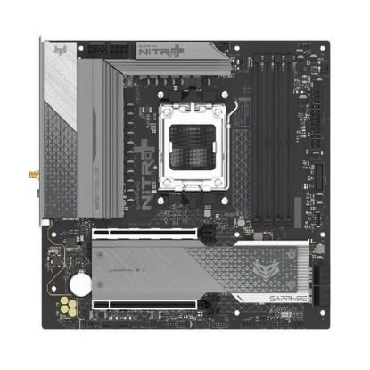Obrázek MB SAPPHIRE NITRO+ B850M WIFI /AM5/4xDDR5/M.2/HDMI/DP/W6+BT5.3/mATX