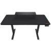 Obrázek COUGAR stůl E-STAR 140 electric 1400 x 600 x 15, 720-1170mm, carbon design, monitor stand, pad, paměť nastavení 2 módy