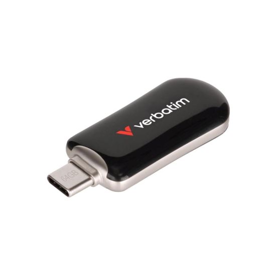 Obrázek VERBATIM Flash Disk 512 GB Plectra USB- C 3.0, černá
