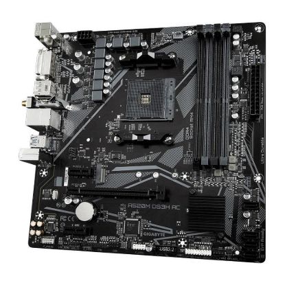 Obrázek GIGABYTE MB Sc AM4 A520M DS3H AC, AMD A520, 4xDDR4, 1xDP, 1xHDMI, 1xDVI- D, WiFi, mATX