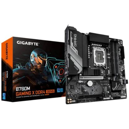 Obrázek GIGABYTE MB Sc LGA1700 B760M G X DDR4 GEN5, Intel B760, 1x HDMI, 1xDP, 4xDDR4, mATX