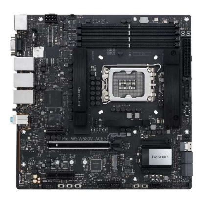 Obrázek ASUS MB Sc LGA1700 PRO WS W680M- ACE SE, Intel W680, 4xDDR5, 1xDP, 1xHDMI, 1xVGA, 1xmATX