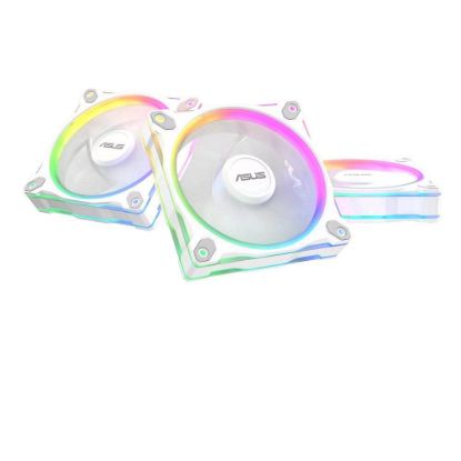 Obrázek ASUS Ventilátor PRIME MR120 ARGB, 3 x 120mm, bílá