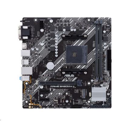 Obrázek ASUS MB Sc AM4 PRIME B450M- K II, AMD B450, 2xDDR4, 1xHDMI, 1xDVI, 1xVGA, mATX