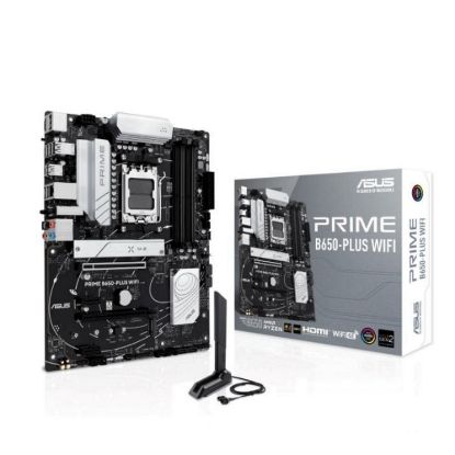 Obrázek ASUS MB Sc AM5 PRIME B650- PLUS WIFI, AMD B650, 4xDDR5, 1xDP, 1xHDMI, WI- FI