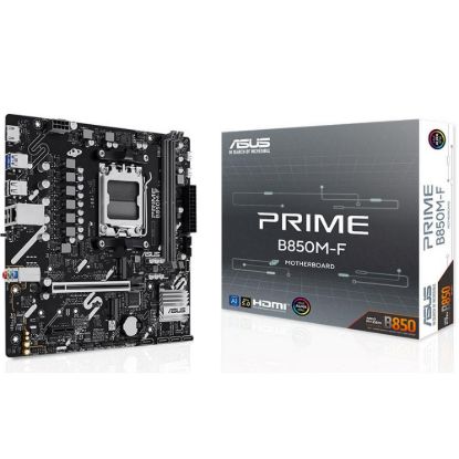 Obrázek ASUS MB Sc AM5 PRIME B850M- F, AMD B850, 2x DDR5, 1x HDMI, mATX