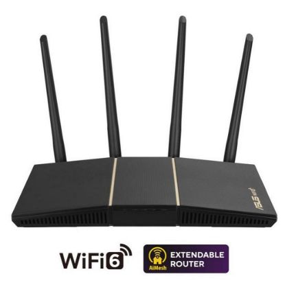 Obrázek ASUS RT- AX57 (AX3000) WiFi 6 Extendable Router, AiMesh