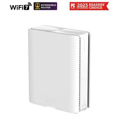 Obrázek ASUS ZenWifi BQ16 1- pack, WiFi7 Extendable Router, AiMesh, 2x WAN/ LAN, 3x LAN, 1x USB 3.0