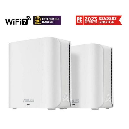 Obrázek ASUS ZenWifi BD4 2- pack, WiFi7 Extendable Router, AiMesh, 2x WAN/ LAN