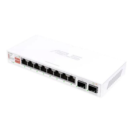 Obrázek ASUS switch QG- U1080, 8x 2.5G RJ45, 2x 10G SFP+