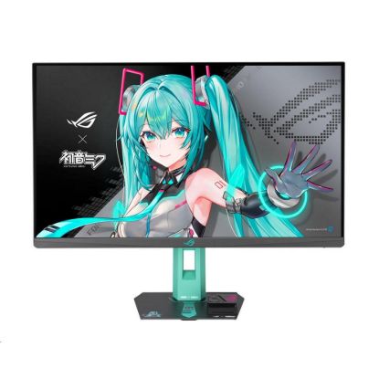 Obrázek ASUS LCD ROG Strix XG27ACMEG- G Hatsune Miku Edition, 27" 2560 x 1440, 400 nits, 1 ms, 260 Hz, USB, DP, HDMI, Audio…